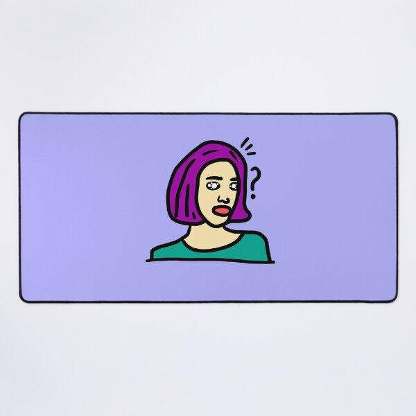 Item preview, a woman have their own facial expressions and thoughts designed and sold by crazyhome.