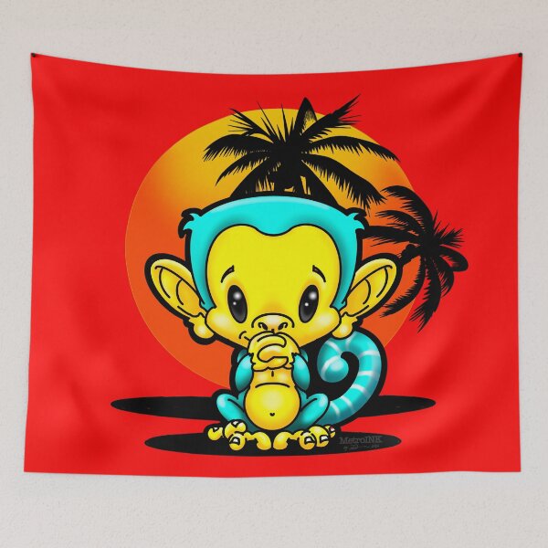 Item preview, Speak No Evil Monkey  designed and sold by MetroInk.