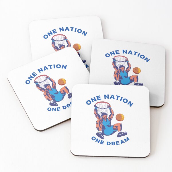 Item preview, Basketball Design. One Nation One Dream Basketball Sports Design designed and sold by tharindusrilak.