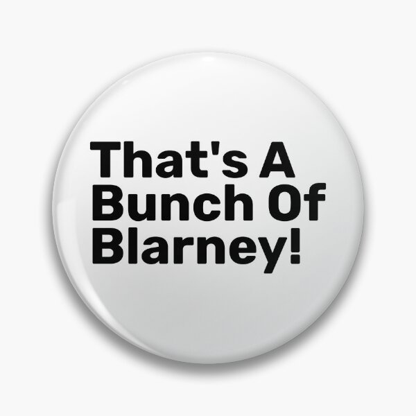 Item preview, That's A Bunch Of Blarney! | Irish puns designed and sold by BopleDesigns.
