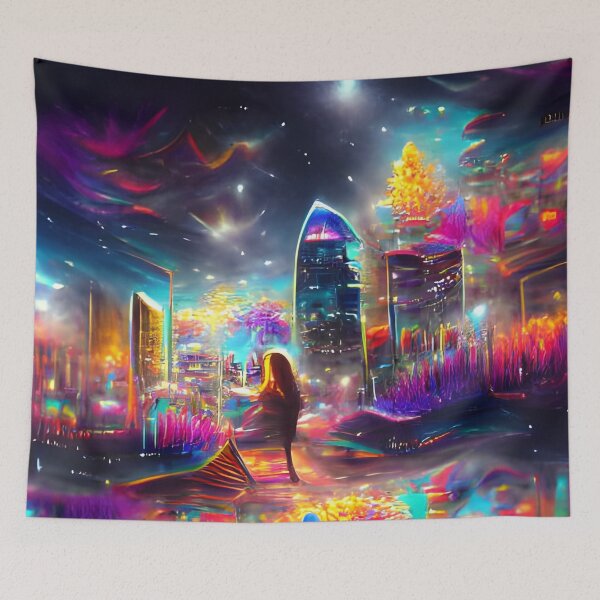 Item preview, Vibrant City Lights designed and sold by bradm50.