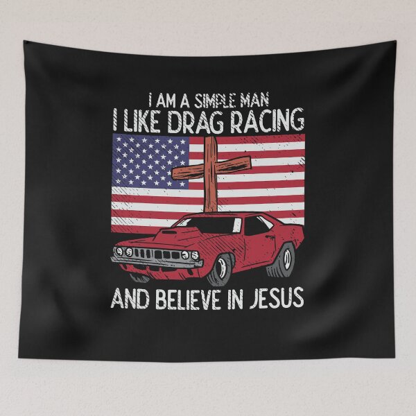 Item preview, DRAG RACING / JESUS: Drag Racing & Jesus designed and sold by woormle.