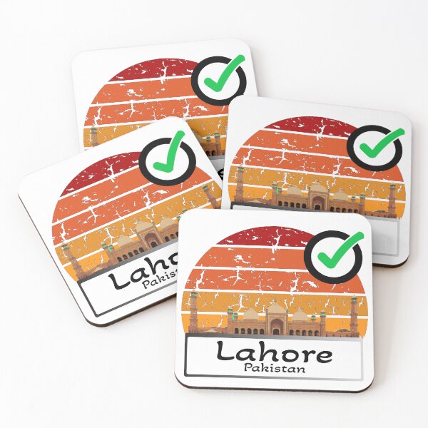 Item preview, Pakistan lahore Skyline color designed and sold by WhereIsTravis.