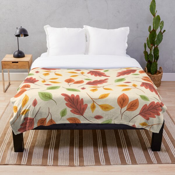 Item preview, Abstract Floral Seamless Pattern With Autumn Leaves designed and sold by Che-Patterns.