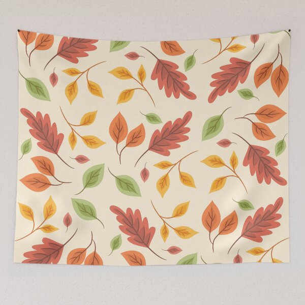 Item preview, Patrón floral abstracto sin fisuras con hojas de otoño designed and sold by Che-Patterns.
