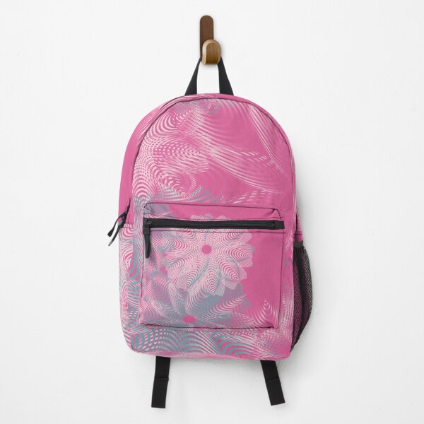 Item preview, Pink and Blue Abstract Floral Design designed and sold by DonnaSiggy.