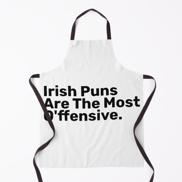 Item preview, Irish Puns Are The Most O'ffensive | Irish puns designed and sold by BopleDesigns.