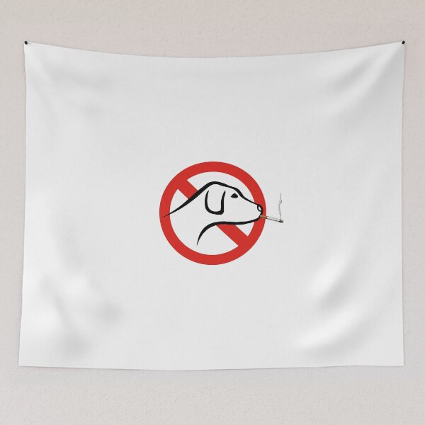 Item preview, NO SMOKING DOGS designed and sold by Doodle-Factory.