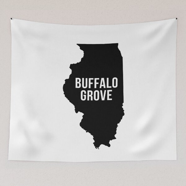 Item preview, Buffalo Grove, Illinois Silhouette designed and sold by CartoCreative.