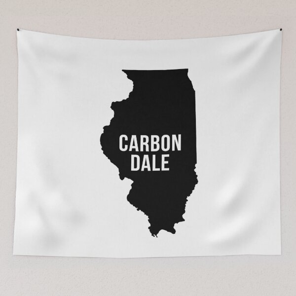 Item preview, Carbondale, Illinois Silhouette designed and sold by CartoCreative.