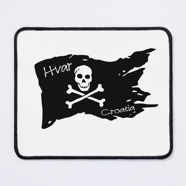 Item preview, Flag Hvar croatia - Pirate society designed and sold by WhereIsTravis.