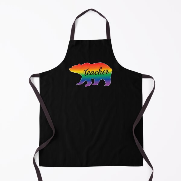 Item preview, Rainbow Pride Teacher Bear LGBTQ+ designed and sold by RoguePixel.