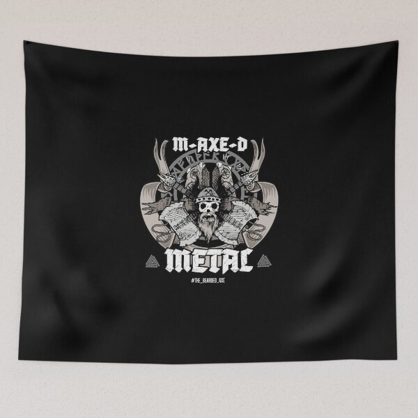 Item preview, M-Axe-D Metal Pullover Hoodie designed and sold by allysonhat.