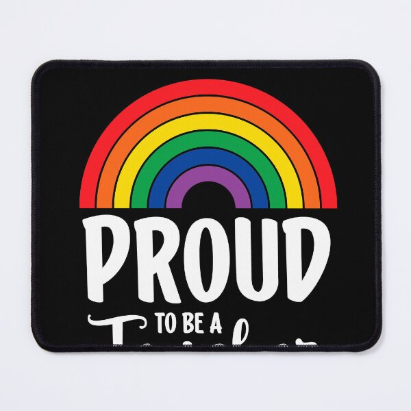 Item preview, Rainbow Pride Proud To Be A Teacher designed and sold by RoguePixel.
