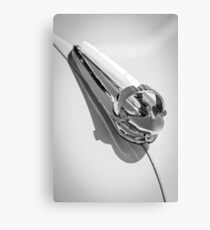 1947 Chevrolet Deluxe Hood Ornament -150bw Leinwanddruck