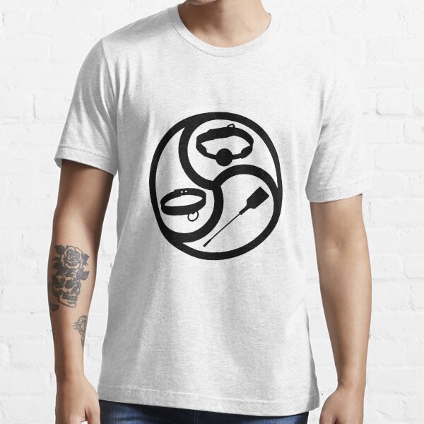 “BDSM Life” BDSM and Kink Symbol Essential T-Shirt