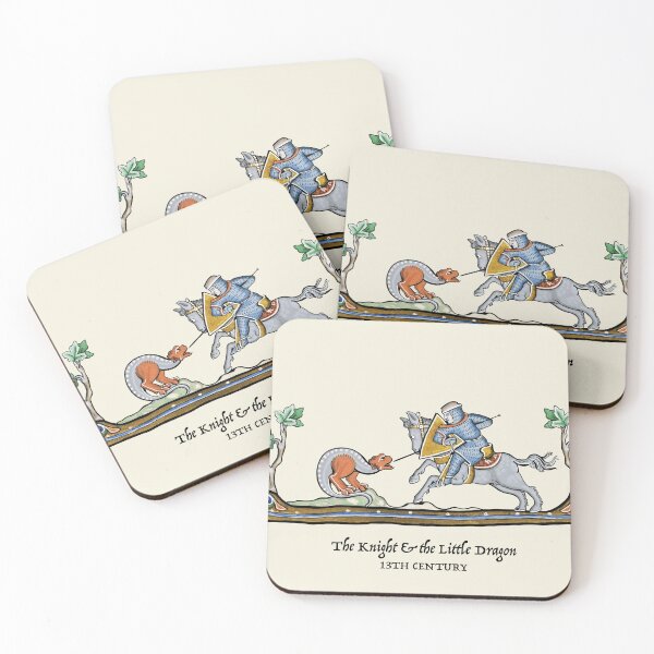 Item preview, The Knight and the Little Dragon designed and sold by ebrawne.