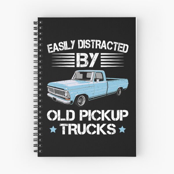 Item preview, Easily Distracted By Old Pickup Trucks Humor Gifts Trucker designed and sold by GardNewerd.