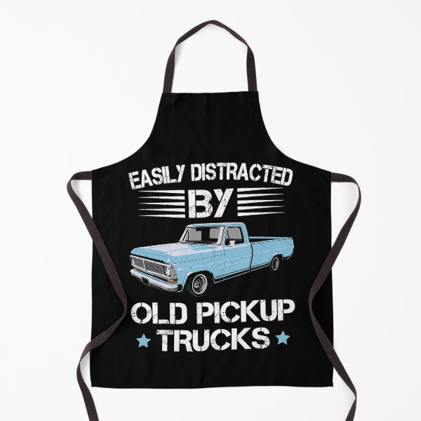 Item preview, Easily Distracted By Old Pickup Trucks Humor Gifts Trucker designed and sold by GardNewerd.