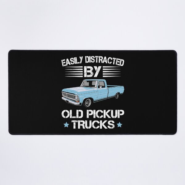 Item preview, Easily Distracted By Old Pickup Trucks Humor Gifts Trucker designed and sold by GardNewerd.