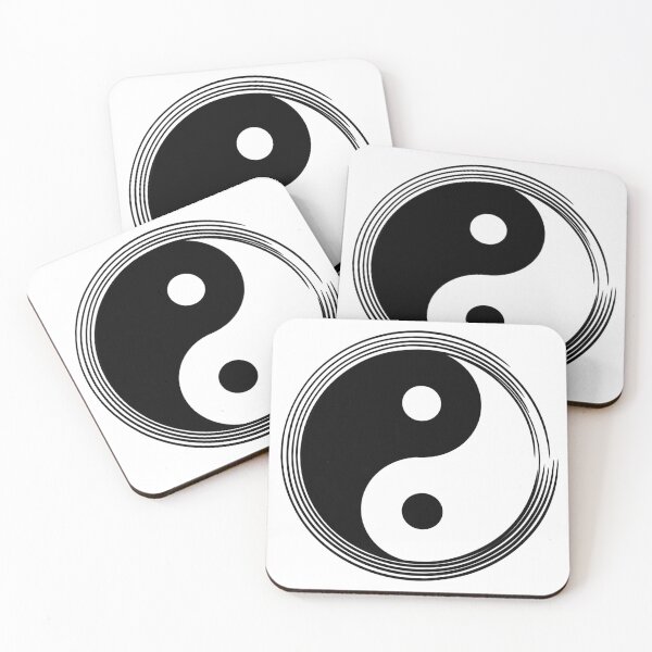 Item preview, Yin Yang Circled Feng Shui Ying Yang Taoism Taijitu Buddhism designed and sold by Minnesnowta.