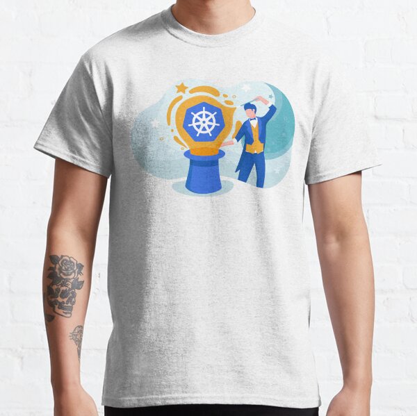 Item preview, Kubernetes magician designed and sold by learnk8s.