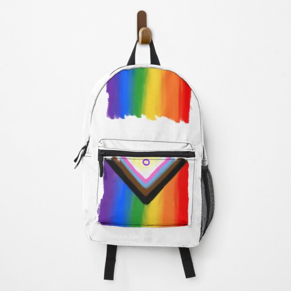 Item preview, New Progress Pride Flag v. designed and sold by Puddleleaps.