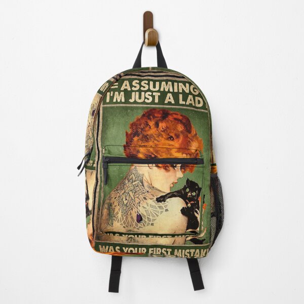 Item preview, Assuming I'm Just A Lady Was Your First Mistake black cat lover designed and sold by reenea84.
