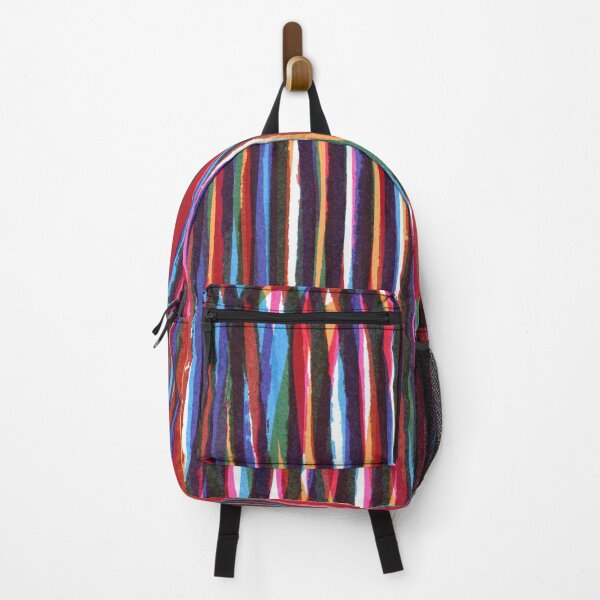 Item preview, Colorful vertical striped pattern - Acrylic Color Loops, ribbons designed and sold by patterncrow.