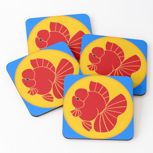 Item preview, Red Oranda Logo 070122 designed and sold by Nosnah.