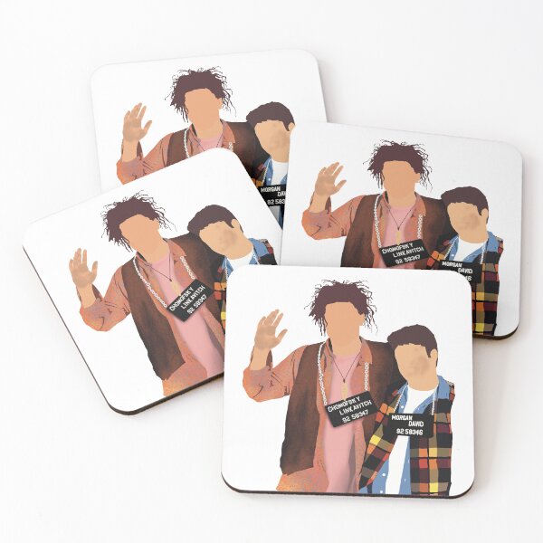 Item preview, Link and David mugshot in Encino designed and sold by I Am Skye With An E.