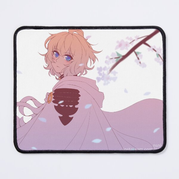 Item preview, Mikaela Hyakuya under a Sakura tree designed and sold by NoSinsNoLights.