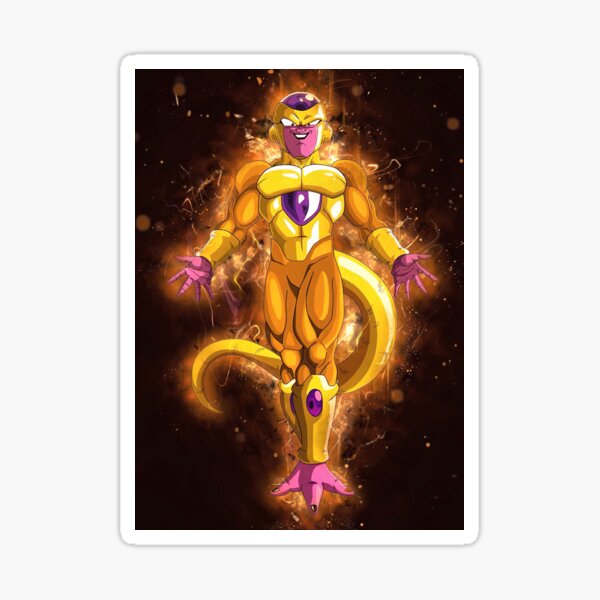 Freeza Dourado  Dragon ball super, Dragon ball painting, Dragon