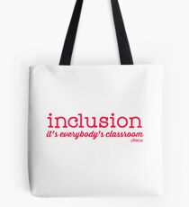 Inklusion - es ist jedermanns Klassenzimmer. Tasche