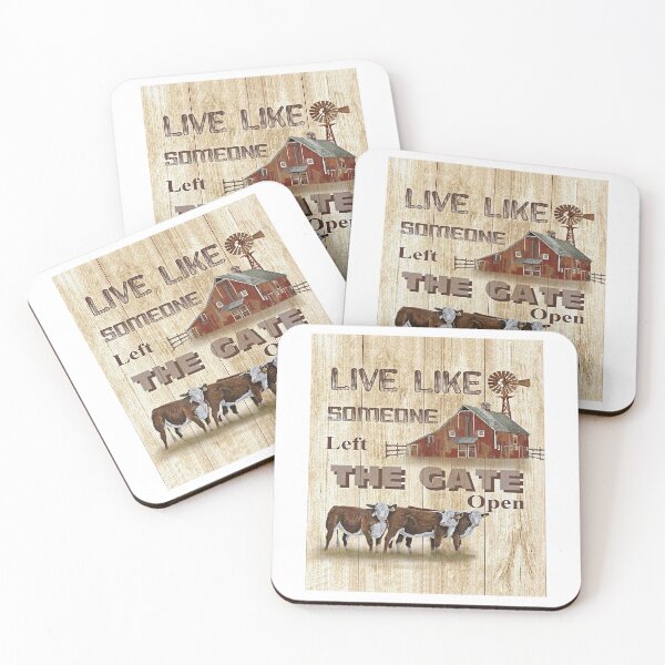 Item preview, Farm Live Life Someone Left The Gate Open designed and sold by JakeGoodwin.