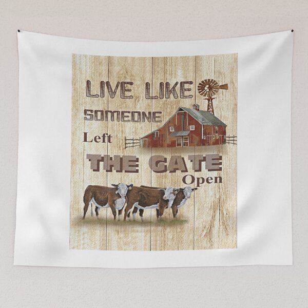 Item preview, Farm Live Life Someone Left The Gate Open designed and sold by JakeGoodwin.