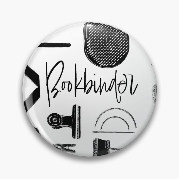 Item preview, Bookbinder Tools Black & White designed and sold by adarovai.