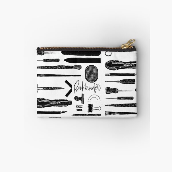 Item preview, Bookbinder Tools Black & White designed and sold by adarovai.