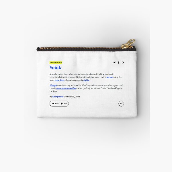 Item preview, Urban Dictionary - Yoink designed and sold by Luke Mckinstry.