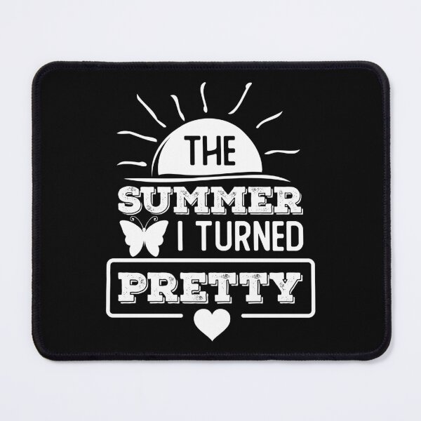 Item preview, The summer I turned pretty T-shirt Black designed and sold by Pistacchio Graphic.