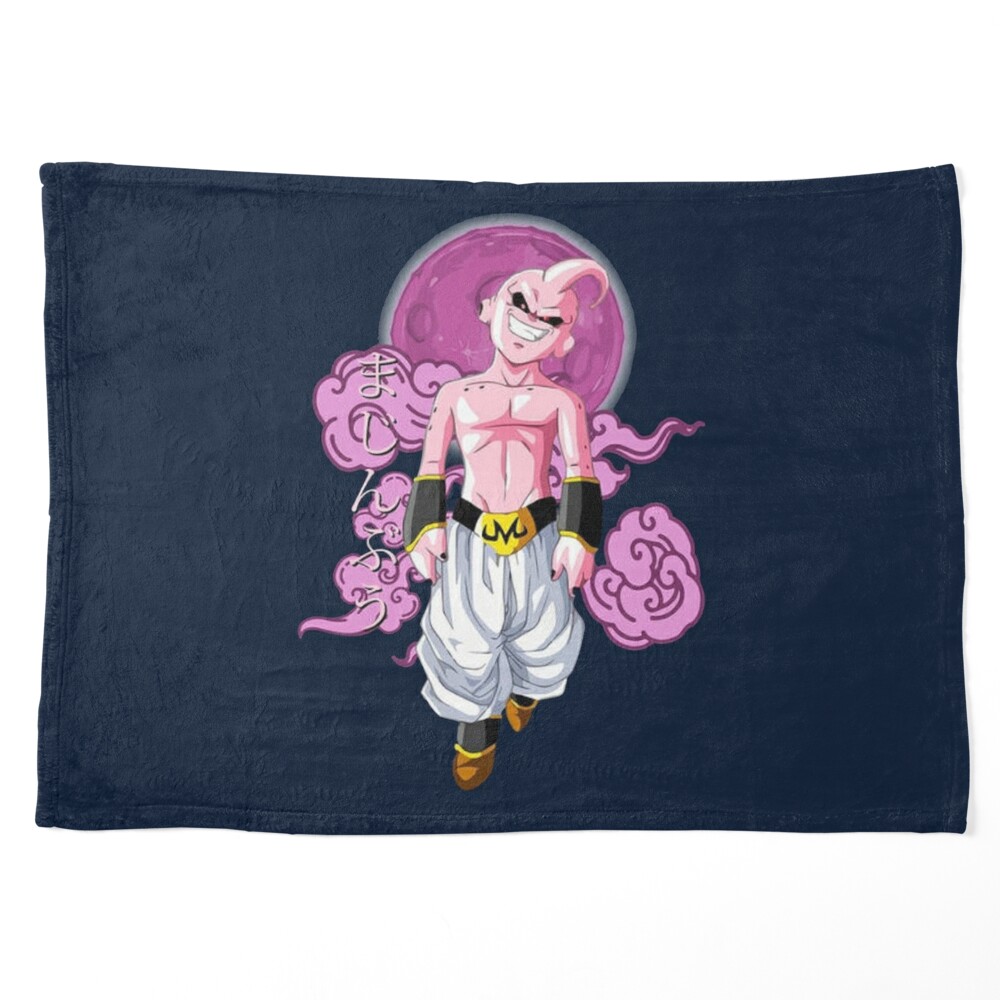 Majin Buu - Dragon Ball Fleece Blanket by Kassidy Monday - Pixels Merch