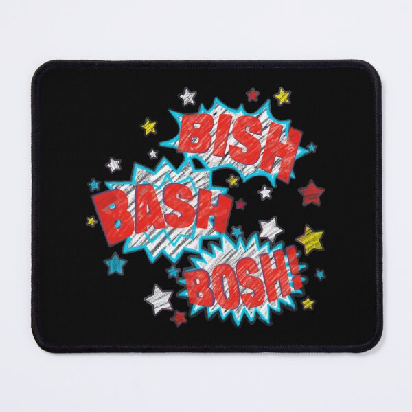 Item preview, Bish Bash Bosh British Themed Chalkboard Art Design Classic T-Shirt designed and sold by addeoovrteqt.