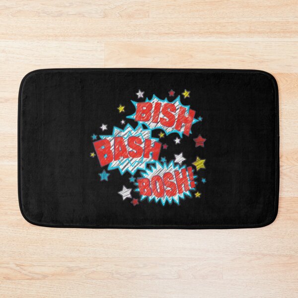 Item preview, Bish Bash Bosh British Themed Chalkboard Art Design Classic T-Shirt designed and sold by addeoovrteqt.