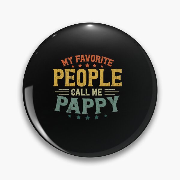 Item preview, RETRO MY FAVORITE PEOPLE CALL ME PAPPY FATHERS DAY GRANDPA designed and sold by sobriowslen.