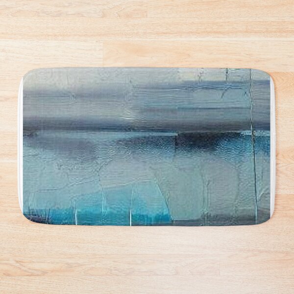Item preview, Cool Hip Modern Simple Organic Blue Abstract designed and sold by CattlettArt.