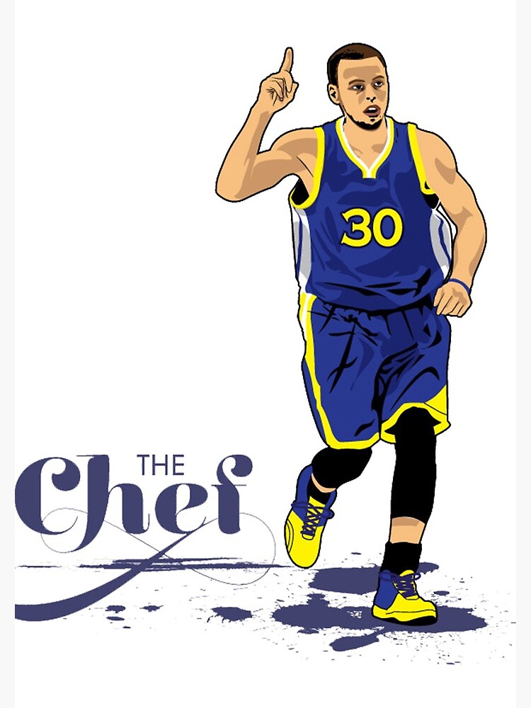 "Chef Curry Collection" Spiral Notebook by ruubeenc | Redbubble