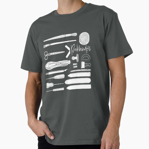 Bookbinder Tools White Premium T-Shirt