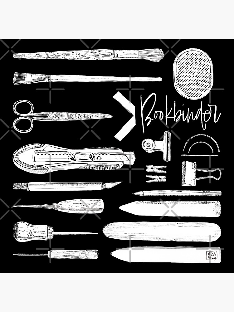 Bookbinder Tools White by adarovai