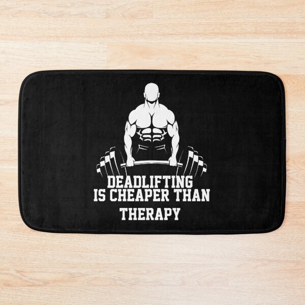 Item preview, Deadlifting Is Cheaper Than Therapy Essential T-Shirt designed and sold by laureljusjv.