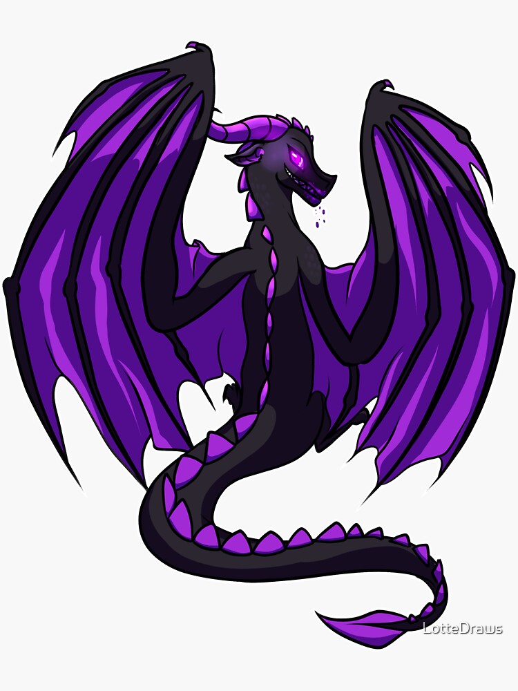 Minecraft Baby Ender Dragon Art Board Print for Sale by Wrenflight